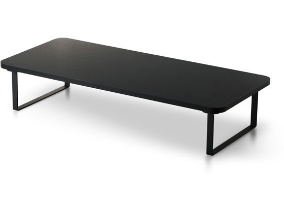 【楽天スーパーSALE限定★ポイント2倍＆2,000円クーポン】送料無料 【お取り寄せ】エレコム モニタースタンド 高さ12cm ブラック PCA-DPSW5912BK 机上台 モニター台 デスク周辺 オフィスデスク 事務机 オフィス家具