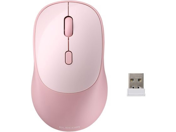 【楽天スーパーSALE限定★最大20%OFF＆2,000円クーポン】【お取り寄せ】エレコム マウス マルチ接続 静音 4ボタン ピンク M-MY20MBSXPN