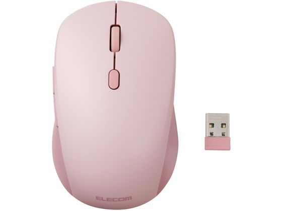 【レビュー投稿で100円OFFクーポン】【お取り寄せ】エレコム マウス マルチ接続 静音 6ボタン ピンク M-MY30MBSXPN マウス キーボード 入力機器 パソコン 家電