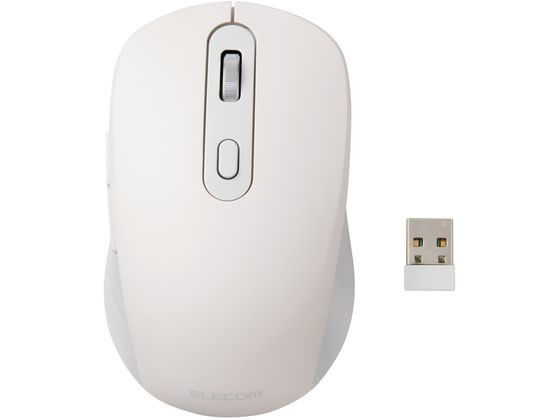 【楽天スーパーSALE限定★最大20%OFF＆2,000円クーポン】エレコム マウス マルチ接続 充電式 6ボタン ホワイト M-MY35MBSXWH