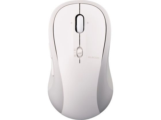 【レビュー投稿で100円OFFクーポン】【お取り寄せ】エレコム マウス マルチ接続 静音 7ボタン ホワイト M-MY40MBSXWH