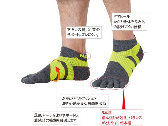 【マラソン限定★ポイント2倍】 【お取り寄せ】ニッタク ソックス FIVE FINGER SOCK...