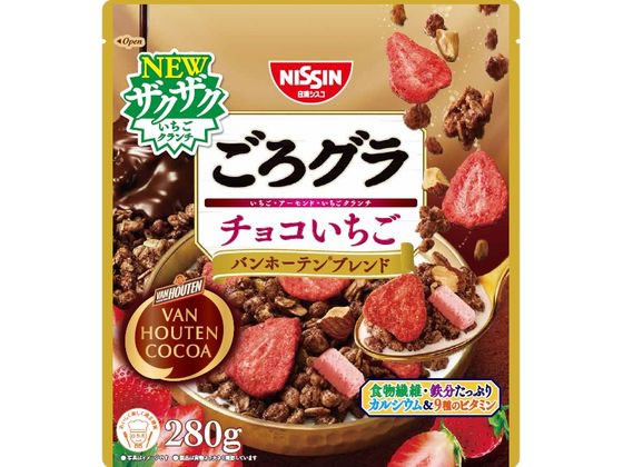 訳あり)日清シスコ ごろグラ チョコいちご バンホーテンブレンド