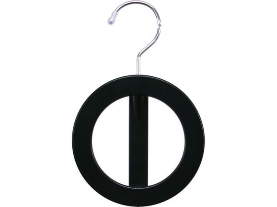 【レビュー投稿で100円OFFクーポン】【お取り寄せ】シンコハンガー サークルハンガー BK プラスチックハンガー ピンチハンガー