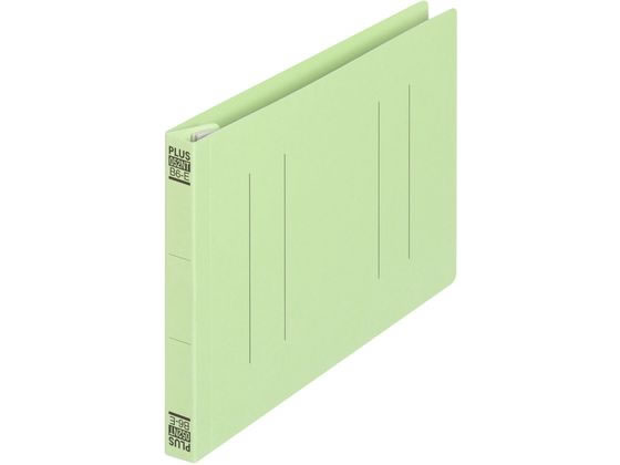 【マラソン限定★2000円クーポン＆ポイント2倍】プラス フラットファイル 縦罫線タイプ B6E グリーン NO.052NT／98-286 通常タイプ フラットファイル 紙製 レターファイル