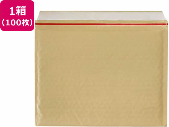 【レビュー投稿で100円OFFクーポン】送料無料 今村紙工 薄口クッション封筒 ネコポス対応 茶 開封テー..