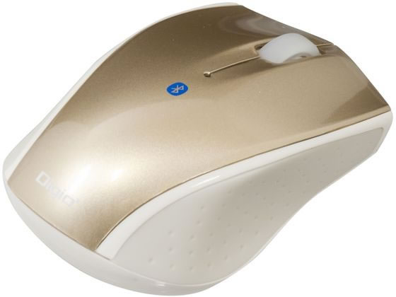 【楽天スーパーSALE限定★最大20%OFF＆2,000円クーポン】ナカバヤシ 小型 Bluetooth 3ボタンBlueLEDマウス ゴールド MUS-BKT99NGL