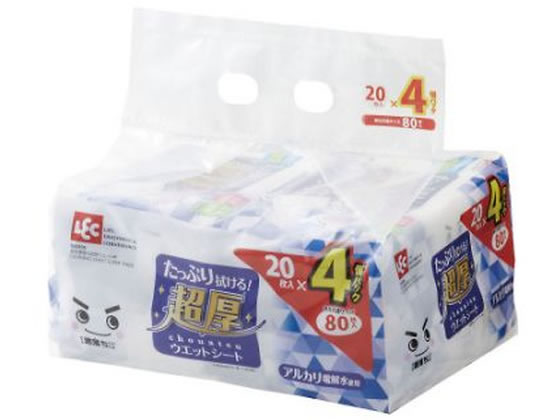 ���̌��������� �����E�F�b�g�V�[�g 20����×4�p�b�N