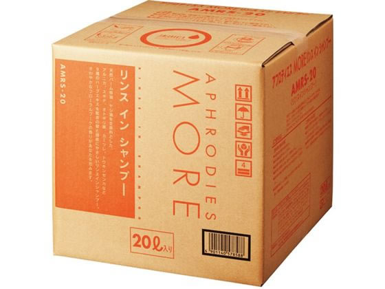 【商品説明】●天然ヤシ油の界面活性剤を使用、環境に優しい洗剤です。●9種類の保湿ハーブエキス配合。【仕様】●容量（L）：20●成分：天然ヤシ油、パーム核油由来原料●液質：弱酸性●芳香：フローラルブーケの香り●重量：21．2kg●形状：キュービテナー1袋　コック付【備考】※メーカーの都合により、パッケージ・仕様等は予告なく変更になる場合がございます。【検索用キーワード】イワタニ理化　Iwatani　リンスインシャンプー　アフロディエスMORE　20L　20　リットル　20l　21．2kg　弱酸性　天然ヤシ油　パーム核油　保湿ハーブ　フローラルブーケ　キュービテナー　コック付　環境に優しい　洗剤　R338MZ天然ヤシ油で環境に優しい保湿洗剤