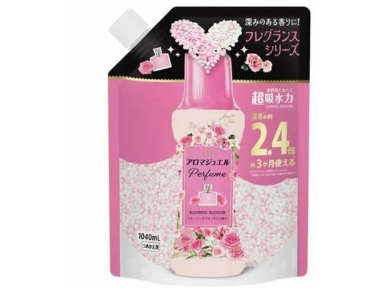 P&G レノア アロマジュエル Perfume 香り付けビーズ ブルーミングブロッサムの香り 詰替 1040mL