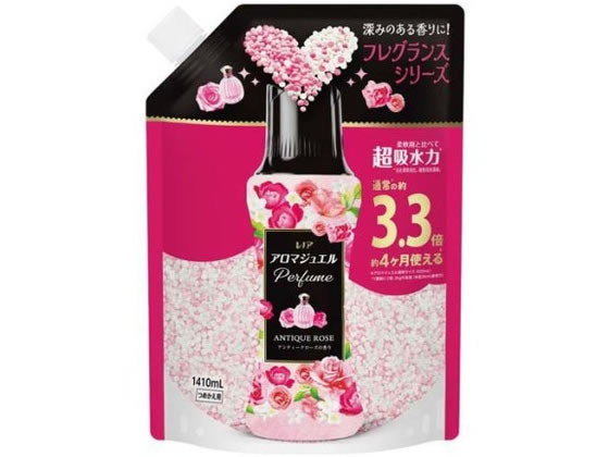 P&G レノア アロマジュエル Perfume 香り付けビーズ アンティークローズの香り 詰替 1410mL