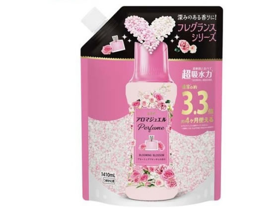 P&G レノア アロマジュエル Perfume 香り付けビーズ ブルーミングブロッサムの香り 詰替 1410mL