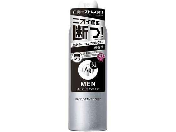 【レビュー投稿で100円OFFクーポン】ファイントゥデイ AGデオ24メン デオドラントスプレー 無香性 LL 180g 制汗剤 デオドラント エチケットケア スキンケア