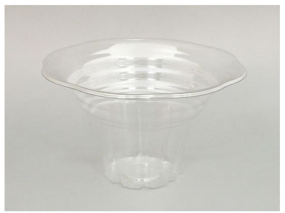 【マラソン限定★2,000円クーポン＆ポイント2倍】【お取り寄せ】中央化学 かき氷カップ アイスフラワー 200枚 クリアカップ 使いきり食器 キッチン テーブル