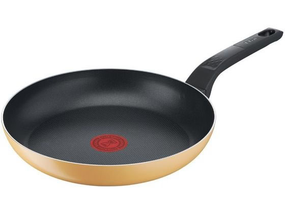 Rakuten - 【レビュー投稿で100円OFFクーポン】【お取り寄せ】T-fal フライパン ガス火専用 マリーゴールドイエロー 25cm B56105