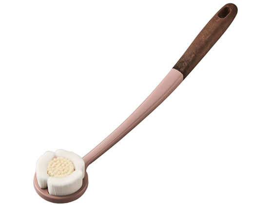 【お取り寄せ】日本クリンテック ボディケアブラシ ソフト グレイッシュピンク