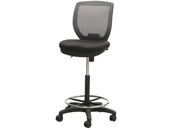 【メーカー直送】Netforce ハイチェア CORE グレー CRH-1-FW-GY【代引不可】【お客様組立】背もたれ付き カウンターチェア ハイチェア ミーティングチェア オフィス家具