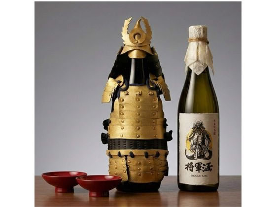【マラソン限定★2,000円クーポン＆ポイント2倍】一気 純米大吟醸 将軍酒 黄金ボトルカバーセット 盃2個 大吟醸 吟醸 純米吟醸酒 清酒 日本酒 お酒
