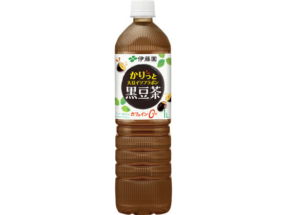 伊藤園 かりっと大豆イソフラボン 黒豆茶 1L