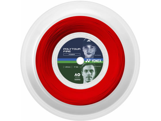 Tennis - 【レビュー投稿で100円OFFクーポン】【お取り寄せ】YONEX ヨネックス ポリツアーファイア120 200m PTF120R2-001