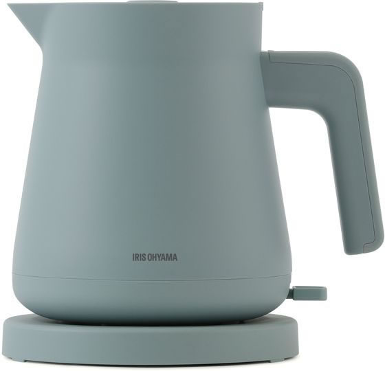 【レビュー投稿で100円OFFクーポン】アイリスオーヤマ 電気ケトル 0.8L ブルー IBK...