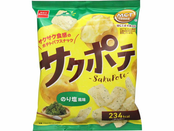 【レビュー投稿で100円OFFクーポン】おやつカンパニー サクポテ のり塩風味 ポテトスナック スナック菓子 お菓子