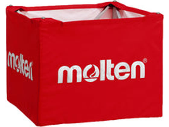 【レビュー投稿で100円OFFクーポン】送料無料【お取り寄せ】モルテン ボールカゴ用ネット 中 赤 BT0020R