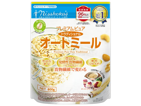 【レビュー投稿で100円OFFクーポン】日本食品製造 ピュアトラディショナルオートミ...