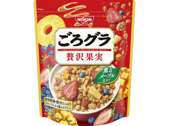 【レビュー投稿で100円OFFクーポン】日清シスコ ごろグラ 贅沢果実 シリアル 食材 食品