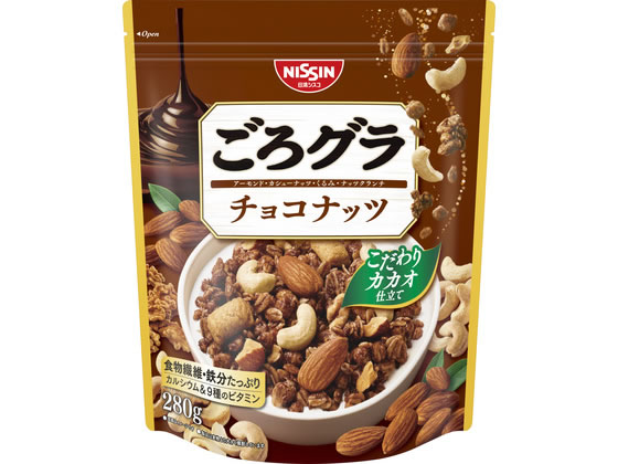 【マラソン限定★ポイント2倍】日清シスコ ごろグラ チョコナッツ シリアル 食材 食品