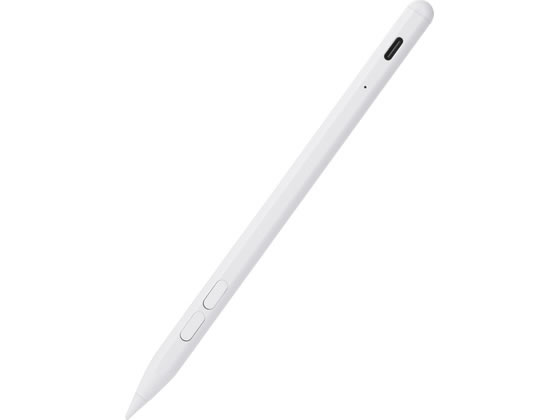 エレコム iPad タッチペン Goodnotes対応 P-TPACSTAP14WH タブレット用キーボード タッチペン タブレット関連品 スマホ 家電