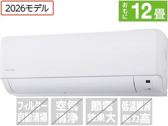 10-Tatami-Mat Room - 【マラソン限定★2,000円クーポン＆ポイント2倍】送料無料 アイリスオーヤマ【配送のみ・工事なし】ルームエアコン 3.6kW 12畳向け IHF-3610G-W エアコン 配送のみ 工事なし 空調家電