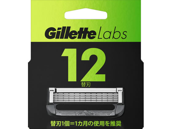 P&G ジレットラボ 替刃 12個 P＆G ジレット シェービング スキンケア