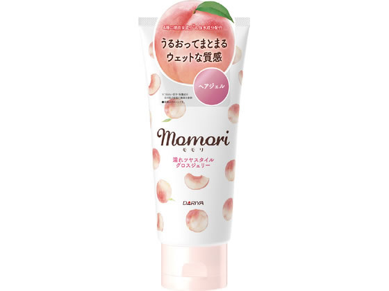 【商品説明】桃由来のうるおい・保護成分＋保水成分を配合。パリッと固めずツヤとまとまりのある濡れ髪スタイルが楽しめるスタイリング剤。【仕様】●内容量：120g●生産国：日本●商品区分：なし●メーカー：ダリヤ●広告文責：フォーレスト株式会社【備考】※メーカーの都合により、パッケージ・仕様等は予告なく変更になる場合がございます。【検索用キーワード】モモリ　濡れツヤスタイルグロスジェリー120g　ダリヤ　だりや　DARIYA　ヘアジェル　ヘアメイク　濡れ髪　濡れ感　ツヤ感　うるおい　ジェル　ヘアケア　トリートメント　R504NJ甘く優しい桃が香る。パリッと固めずツヤとまとまりのある濡れ髪スタイルに。
