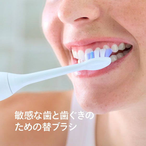 【マラソン限定★ポイント2倍＆2,000円クーポン】PHILIPS ソニッケア S2 ジェントルプラス ブラシヘッド ホワイト 3本 HX6053／14 スペアー替ブラシ オーラルケア 理美容 セルフケア 健康家電 cocodecow-10910123 ココデカウ サンプル画像2