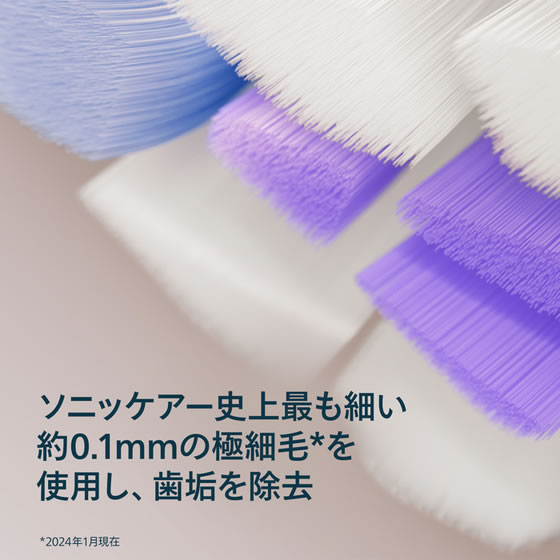 【マラソン限定★ポイント2倍＆2,000円クーポン】PHILIPS ソニッケア S2 ジェントルプラス ブラシヘッド ホワイト 3本 HX6053／14 スペアー替ブラシ オーラルケア 理美容 セルフケア 健康家電 cocodecow-10910123 ココデカウ サンプル画像3