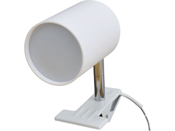 朝日電器 ELPA LEDクリップライト シリンダー ホワイト SPOT-UL101N(WH)