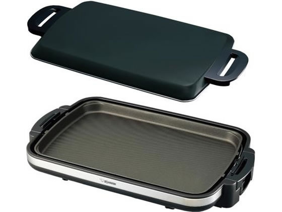 【仕様】●メーカー…象印マホービン（ZOJIRUSHI）　●型番…EA−DF10　●サイズ（W×D×H）mm…600×370×110　●消費電力…1350W　●重量…5．5kg　●コード長…2．5m　●最高温度…250℃（ふたなし）　●プレート内寸…484×318×26mm　●色…ブラック　●48cmワイドタイプ　●プレートのふちが直接手に触れにくい「本格ガード」は分解して丸洗いできます。　●丈夫で長持ち「トリプルチタンセラミックコート」の遠赤平面プレート　●料理が取りやすい「薄型ボディ」（調理面までの高さ5cm）　●かる〜くセットできる「カチッと温度調節プラグ」　●本体ガードとプレートは取りはずせるので、気になる油汚れも丸洗いできます。　●長くて便利な2．5mコード　●清潔！汚れが拭き取りやすい「ステンレスボディ」（ふたはステンレスではありません）　●プレートをセットしなければ通電しない安全機構　●樹脂取手付きプレート【備考】※メーカーの都合により、パッケージ・仕様等は予告なく変更になる場合がございます。【検索用キーワード】エスコ　えすこ　ESCO　Esco　家電　健康器具　日用品　消耗品　家庭電化製品　ホットプレート（象印）　ホットプレート　景品　家電　R547NL