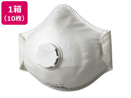 【レビュー投稿で100円OFFクーポン】【お取り寄せ】エスコ [DS2] 防塵マスク 排気弁付 10枚 EA800MS-102 簡易マスク 安全保護