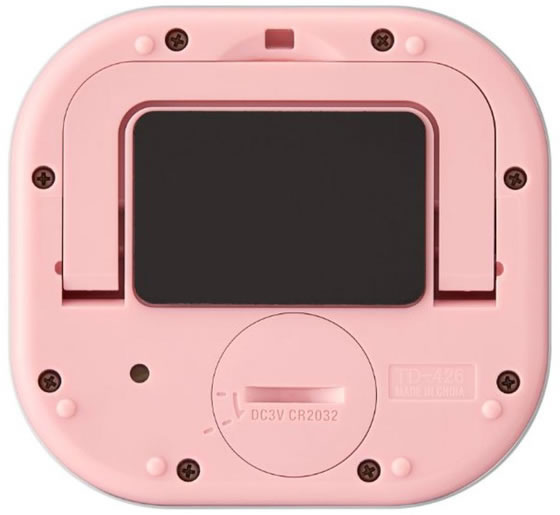 ココデカウの【お取り寄せ】タニタ 洗える｢でか見え｣タイマー ピンク TD426PK｜アングル2