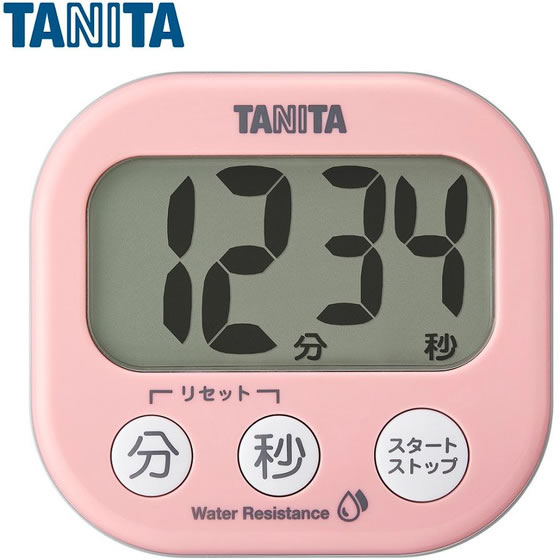 ココデカウの【お取り寄せ】タニタ 洗える｢でか見え｣タイマー ピンク TD426PK｜アングル3