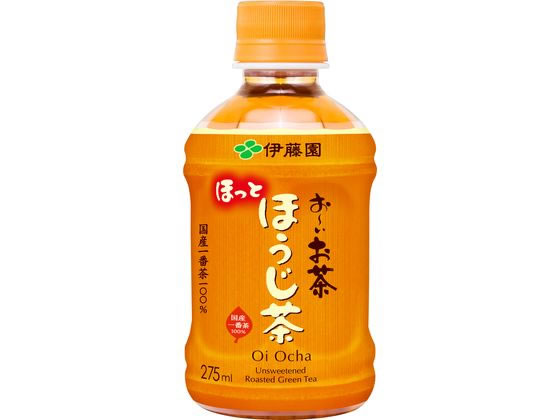 【レビュー投稿で100円OFFクーポン】訳あり)伊藤園 お〜いお茶 ほうじ茶 電子レンジ対応 275mL ペットボトル ほうじ茶 お茶 飲料