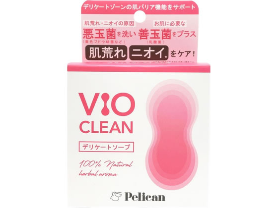【レビュー投稿で100円OFFクーポン】ペリカン石鹸 VIO CLEAN 105g ボディソープ バス ボディケア スキンケア