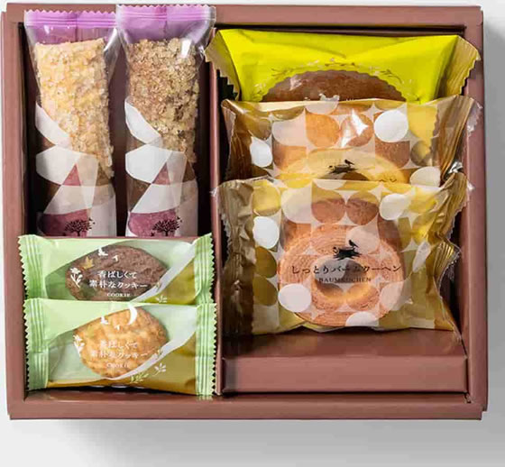 【メーカー直送】森の庭 焼き菓子アソート フラワーリース 7個入 MRM-01A【代引不可】洋菓子 お菓子 デザート お取り寄せグルメ 誕プレ cocodecow-10911326 ココデカウ サンプル画像3