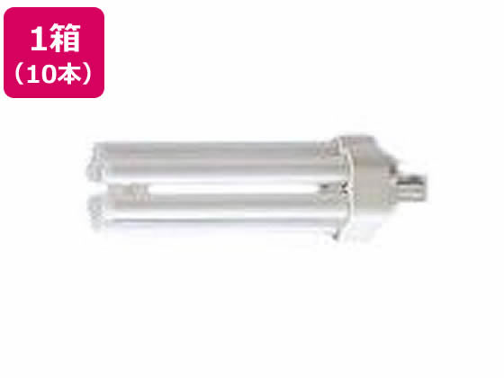 【商品説明】ツイン蛍光灯　FHT24形　3波長　電球色【仕様】●型番：FHT24EXLF3●ランプ色：電球色（3000K）●定格消費電力：24W●口金：GX24q−3●サイズ：長さ112．5（128．5）×管径12．5mm●定格平均寿命：10000h●注文単位：1箱（10本）●PSEマーク取得済【備考】※メーカーの都合により、パッケージ・仕様等は予告なく変更になる場合がございます。【検索用キーワード】パナソニック　ぱなそにっく　Panasonic　ツイン蛍光灯　コンパクト蛍光灯　FHT24EXLF3　電球形蛍光ランプ　GX24q−3口金　GX24q3口金　1箱　10本　24ワット　24W　消費電力24W　ライト　照明器具　電球　蛍光灯　R637NPスリムなガラス管をブリッジ技術で結合させた蛍光灯