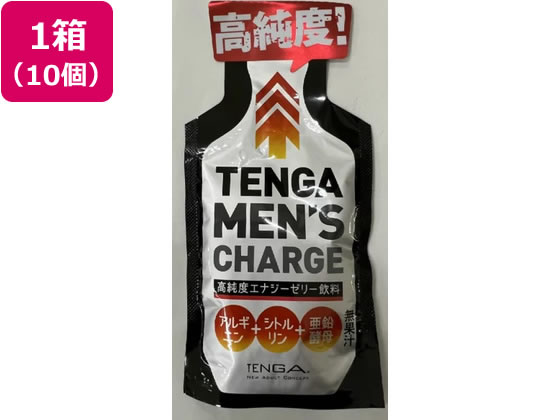 【商品説明】フルーツフレーバー風味で飲みやすい。ゼリーだから効果のある成分をたっぷり入れられました。コンパクトで携帯性のあるパウチタイプなので持ち運び便利。ゼリーだから腹持ちがよい。TENGA初の食品アイテムの発売。夜の自信につながる成分を配合し、すべての男性をアシストします。【仕様】●内容量：40g×10個【備考】※メーカーの都合により、パッケージ・仕様等は予告なく変更になる場合がございます。【検索用キーワード】TENGA　メンズチャージ　40g×10個　TENGA　メンズチャージ　40g×10個　TENGA　テンガ　てんが　TENGA　エナジーゼリー　アルギニン　シトルリン　亜鉛酵母　高濃度　デート前　男　アガる　強壮効果　健康食品　栄養補助食品　栄養ドリンク　R314NS夜の自信につながる成分を配合し、すべての男性をアシストします。