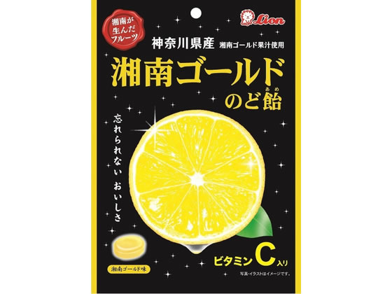 【レビュー投稿で100円OFFクーポン】ライオン菓子 湘南ゴールドのど飴 72g のど飴 飴 グミ タブレット お菓子