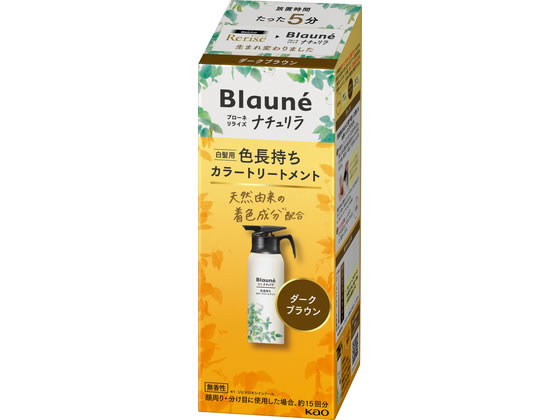 KAO ブローネ リライズ ナチュリラ カラートリートメント ダークブラウン 本体