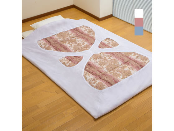 【商品説明】綿混でシワになりにくく洗濯後も乾きやすい。見た目も可愛いらしいクローバー型掛布団カバー。真ん中のボタンを留めるだけ！縁取りはレース仕様内側8ヵ所にズレ防止のヒモ付き。丸洗いOK！（ネット使用）【仕様】●色：ピンク●サイズ：（約）150×210cm●重さ：（約）430g●素材：ポリエステル80％、綿20％【備考】※メーカーの都合により、パッケージ・仕様等は予告なく変更になる場合がございます。【検索用キーワード】ファミリー・ライフ　Family　Life　らくらくクローバー型掛布団カバー　クローバー型掛布団カバー　掛布団カバー　ピンク　ボタン式　綿混　シワになりにくい　洗濯乾きやすい　レース縁取り　ズレ防止ヒモ付き　丸洗いOK　150×210cm　430g　ポリエステル80％　綿20％　寝具　シーツ・カバー　寝具　シーツ・カバー　R093NTボタン式で簡単に装着できる掛布団カバー！！