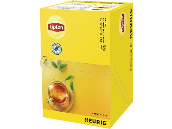 訳あり)キューリグ リプトン イエローラベル 12個入 SC1932 粉末 スティック 紅茶 ココア 飲料